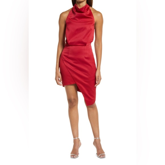 Elliatt camo dress revolve nwt xs burgundy Merlot - Picture 2 of 5